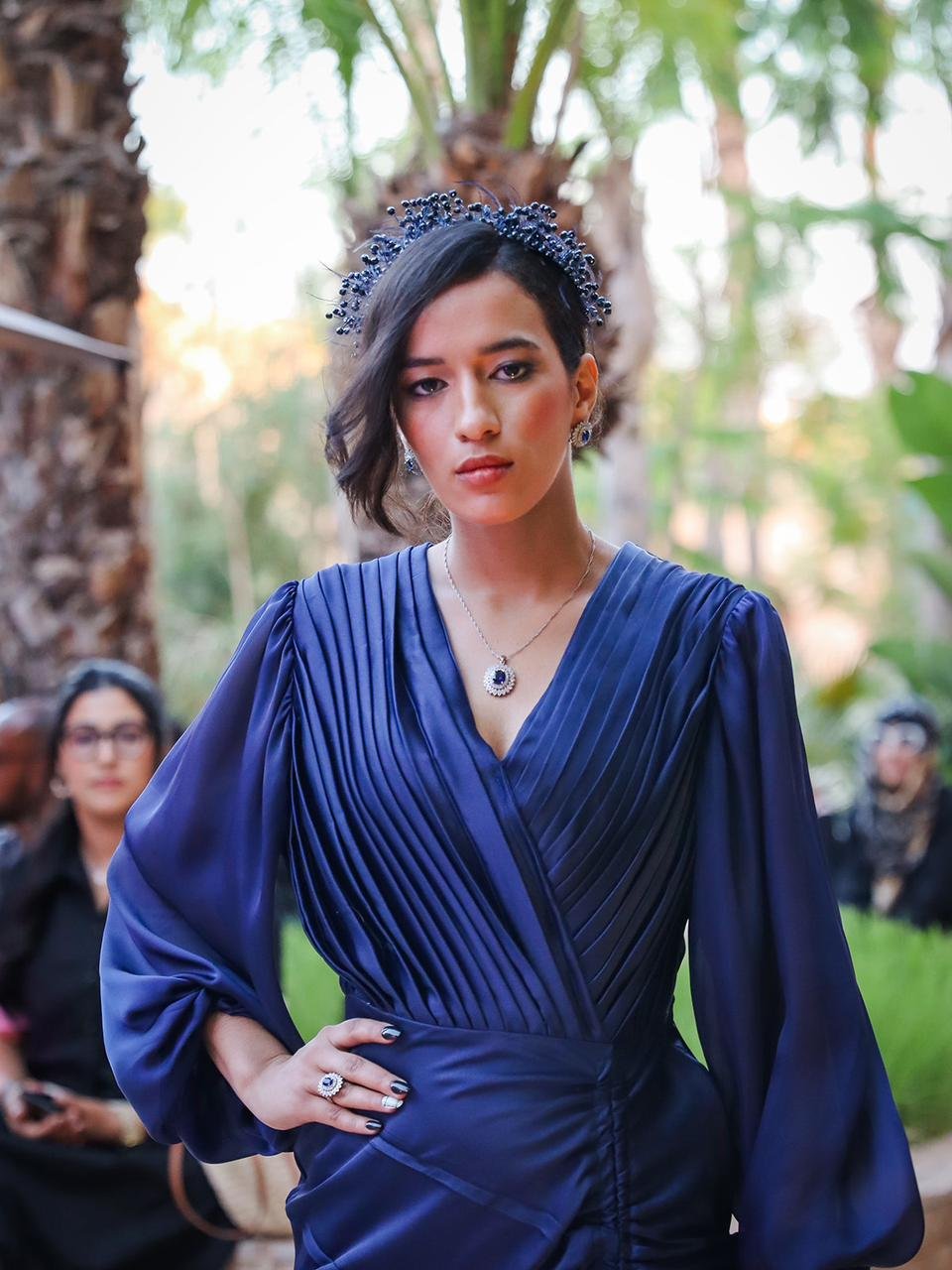 Midnight Elegance Evening Dress