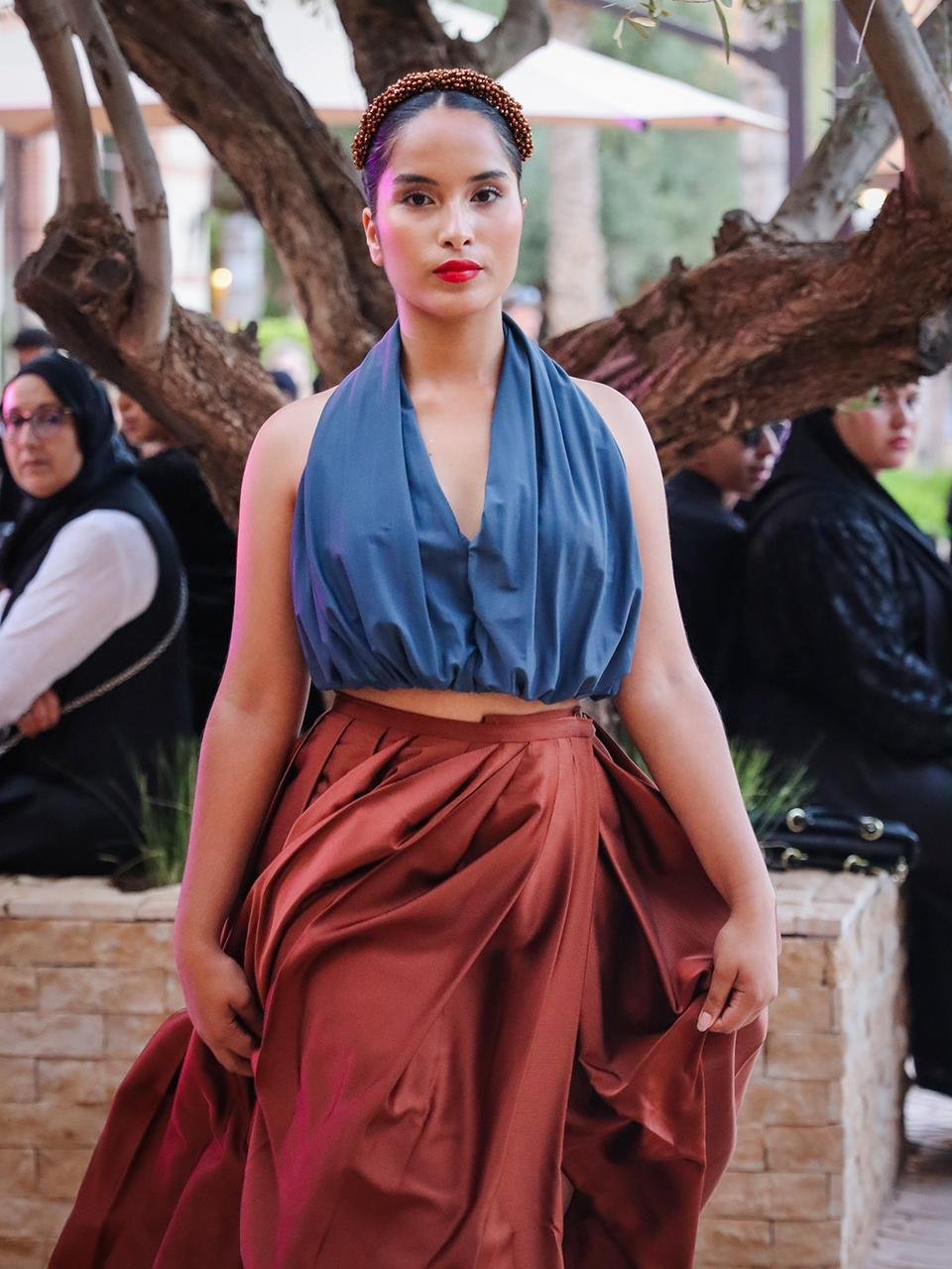 Autum Hues Evnibg Gown